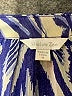 Harlow Zee 100% Polyester Aztec Or Tribal Print Blue 3/4 Sleeve Blouse Size M - photo 7
