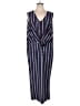 Catherines Stripes Blue Jumpsuit Size 3X - photo 1