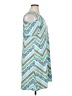 Joe Boxer Chevron-herringbone Blue Casual Dress Size 14 - 16 - photo 4