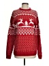 Assorted Brands 100% Acrylic Stars Red Pullover Sweater Size S - photo 1