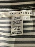 Max Studio Stripes Gray Casual Skirt Size L - photo 4