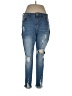 S.O.N.G. Hearts Blue Jeans Size 13 - photo 1