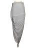 Express 100% Rayon Gray Casual Skirt Size S - photo 1