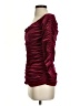 Venus Burgundy Long Sleeve Blouse Size S - photo 5