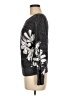 Nic + Zoe Floral Gray Pullover Sweater Size M - photo 5