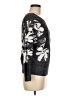 Nic + Zoe Floral Gray Pullover Sweater Size M - photo 4