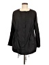 TSE 100% Cotton Black Raincoat Size 8 - photo 1