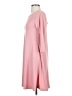Yelete Solid Pink Casual Dress Size S - photo 5