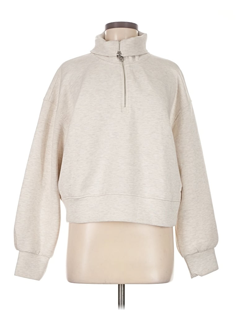 Pre-owned Active By Old Navy Sweatshirt In Silver