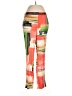 Natori Print Orange Active Pants Size L - photo 1