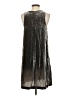Gap Metallic Silver Casual Dress Size S - photo 2