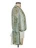 Style Rack Green 3/4 Sleeve Blouse Size S - photo 4