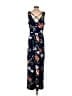 Nine Britton Floral Blue Casual Dress Size M - photo 2