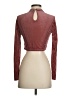 Shein Burgundy Long Sleeve Top Size 4 - photo 2