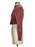 Shein Burgundy Long Sleeve Top Size 4 - photo 5