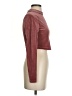 Shein Burgundy Long Sleeve Top Size 4 - photo 4