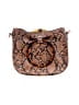 Moda Luxe Animal Print Brown Tan Satchel One size - photo 3