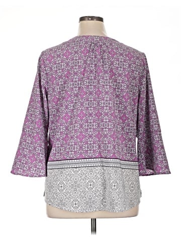 Dana Buchman 3/4 Sleeve T-Shirt (view 2)