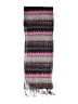 Unbranded Chevron-herringbone Pink Black Scarf One size - photo 2