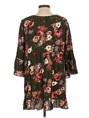 Tantrums 3/4 Sleeve Blouse (view 2)