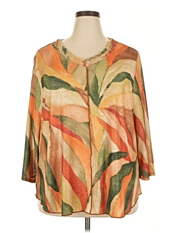 Alfred Dunner 3/4 Sleeve Blouse (view 1)