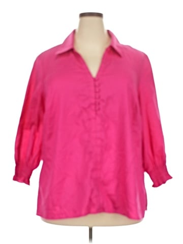Foxcroft Long Sleeve Polo (view 1)
