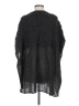 CAbi Gray Black Poncho Size M - photo 2