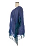 Swak 100% Polyester Blue 3/4 Sleeve Blouse Size 4X - photo 5