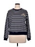 DAZY 100% Polyester Stripes Blue Sweatshirt Size XL - photo 1