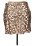 ASOS Design 100% Polyester Silver Casual Skirt Size 14 - photo 2