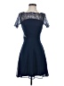 ASOS 100% Polyester Blue Cocktail Dress Size 4 - photo 1