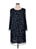 Max Studio 100% Polyester Stars Blue Casual Dress Size XL - photo 1