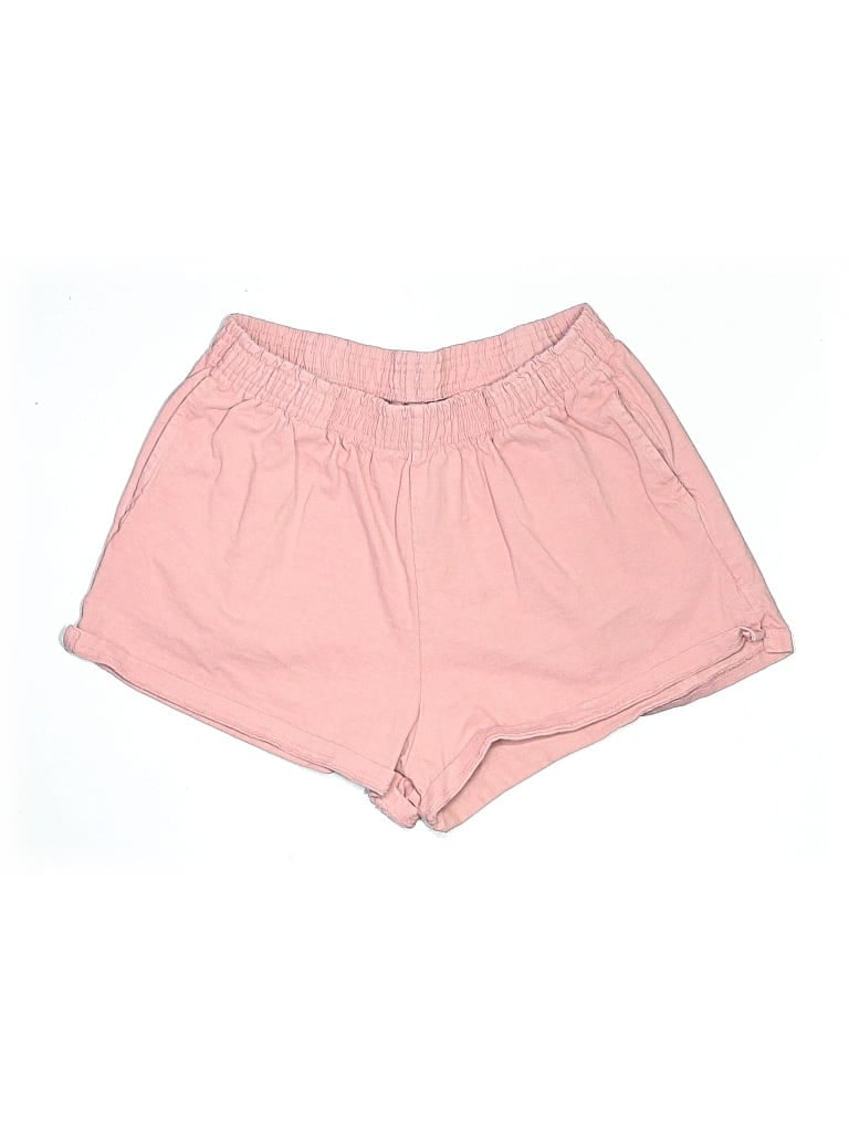 Pre-owned Los Angeles Apparel Shorts In Pink