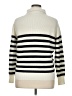 Unbranded 100% Acrylic Stripes Ivory Pullover Sweater Size 1X (estimated) - photo 2
