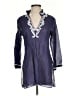 Saachi Blue 3/4 Sleeve Blouse Size S - photo 1