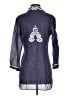 Saachi Blue 3/4 Sleeve Blouse Size S - photo 2