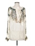 Just Cavalli Ivory 3/4 Sleeve Blouse Size EU (IT) 40 / US 4 - photo 1