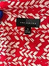 The Limited 100% Polyester Print Red Long Sleeve Blouse Size M - photo 7