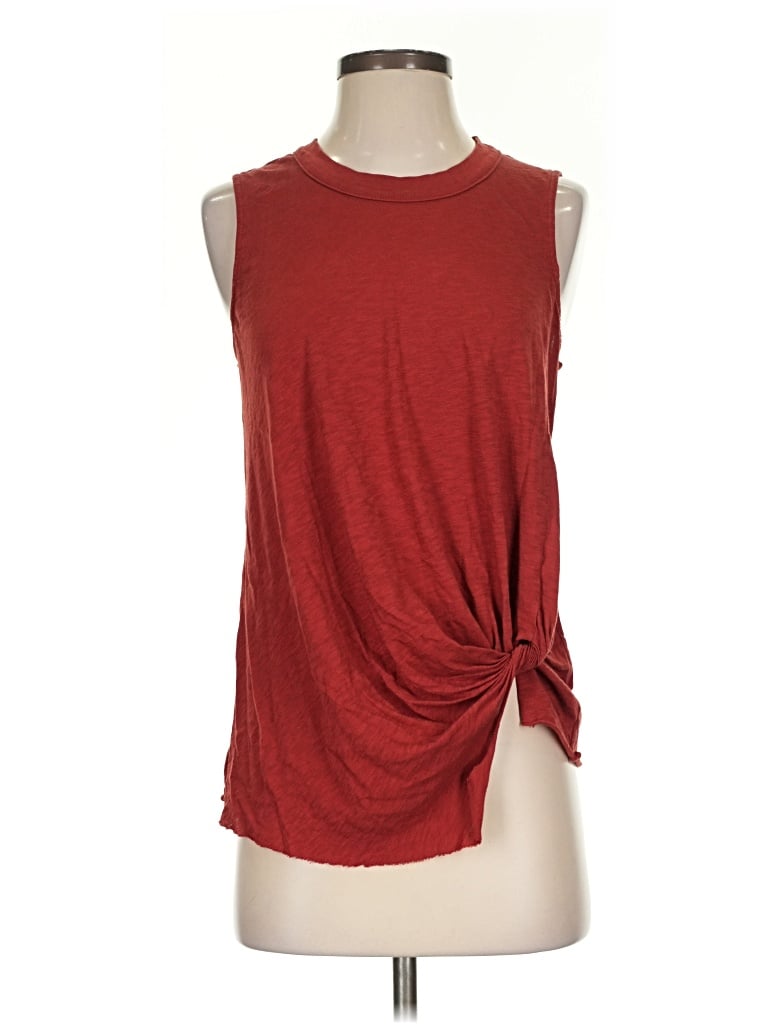 Pre-owned Stateside Sleeveless T-shirt In Red