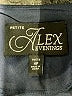 Alex Evenings 100% Polyester Blue 3/4 Sleeve Blouse Size 4 (petite) - photo 7