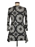 Jason Maxwell Print Gray Casual Dress Size M - photo 2