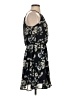 Blue Rain 100% Polyester Floral Black Cocktail Dress Size S - photo 4