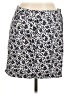 Chaps 100% Cotton Print Blue Casual Skirt Size 8 - photo 1