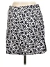 Chaps 100% Cotton Print Blue Casual Skirt Size 8 - photo 2