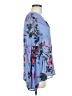 Yumi Kim 100% Polyester Blue Long Sleeve Blouse Size M - photo 4