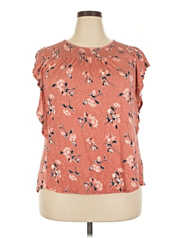 Rewind Short Sleeve Blouse (view 1)