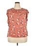 Rewind Pink Short Sleeve Blouse Size XXL - photo 1