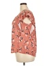 Rewind Pink Short Sleeve Blouse Size XXL - photo 5