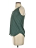 Ann Taylor LOFT 100% Polyester Green Sleeveless Blouse Size XXS - photo 5