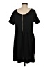 Coco + Carmen Black Short Sleeve Top Size S - photo 2